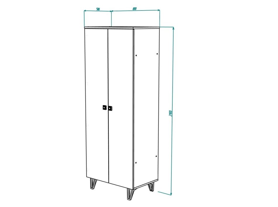 МИРА № 3 шкаф 2-х дв 800 МИРА № 3 шкаф 2-х дв 800