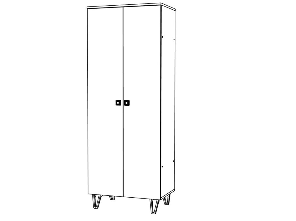 МИРА № 3 шкаф 2-х дв 800 МИРА № 3 шкаф 2-х дв 800