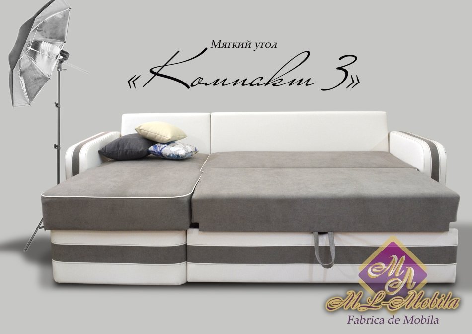 Мягкий угол ''КОМПАКТ" 3 К-1 Бонель, Собран