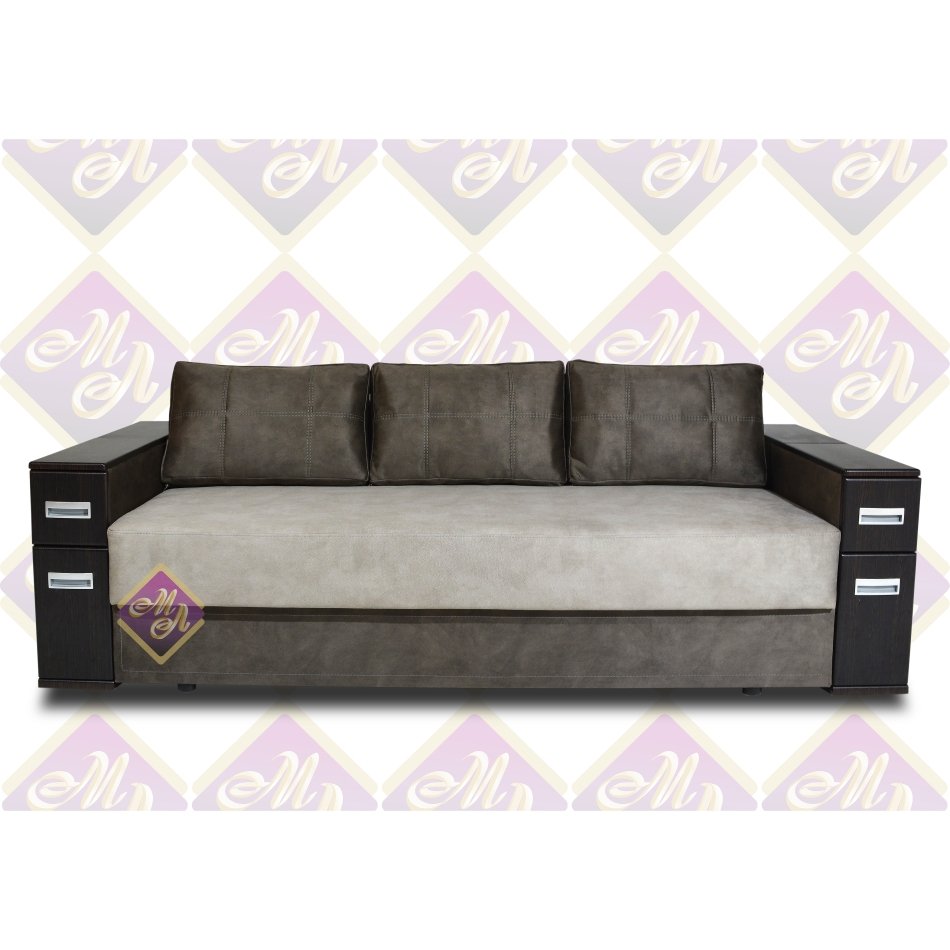 Кровать ЕВРОСОФА 7/3 (бок фасад с МДФ) К-2