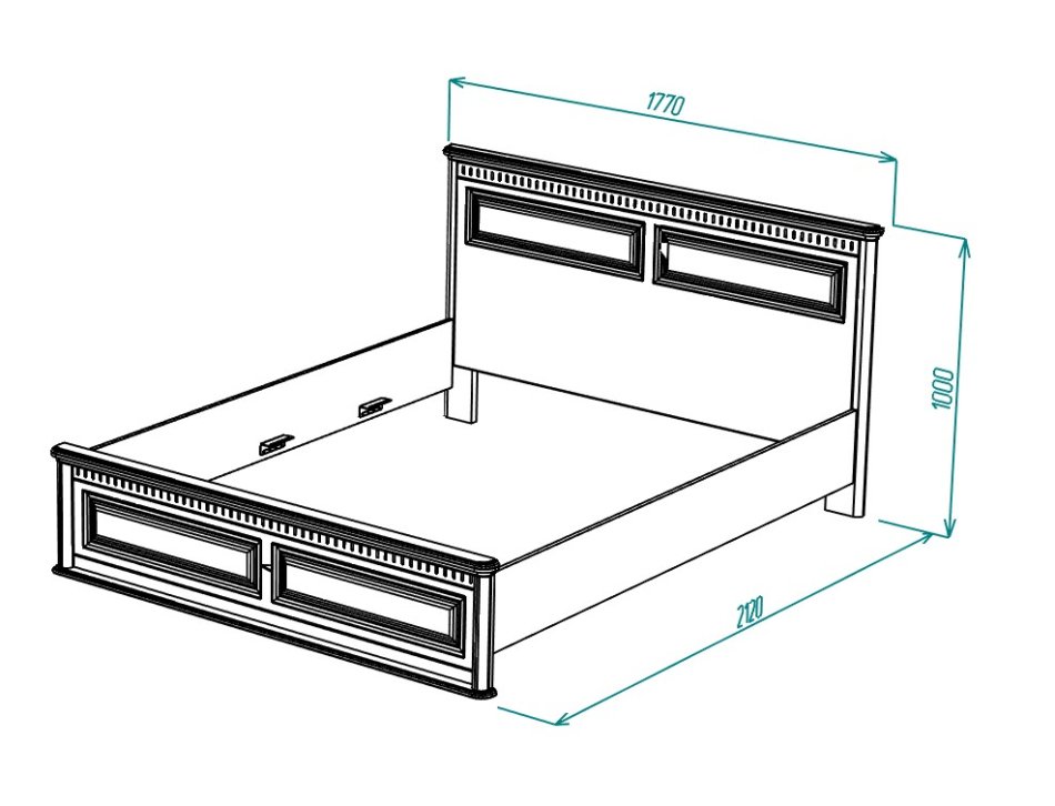 МАРСЕЛЬ  №01 Кровать 160