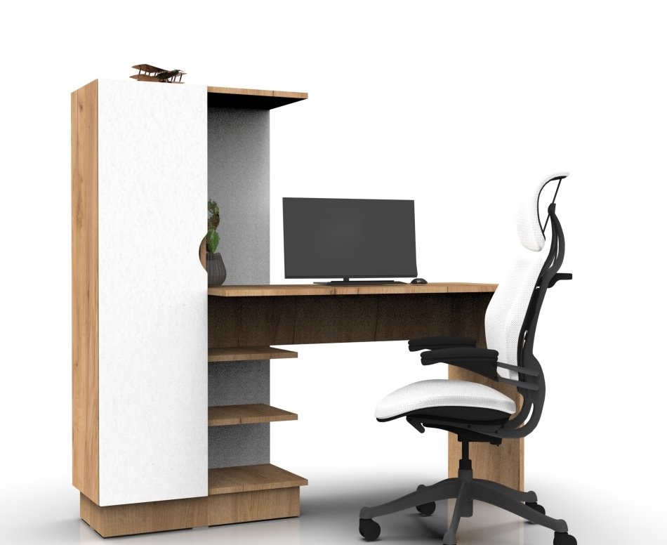 ЮНИОР 4 Стол (правый), Собран ЮНИОР 4 Стол (правый), Собран