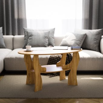 Стол журнальный МЛ -5  ЛДСП, Собран