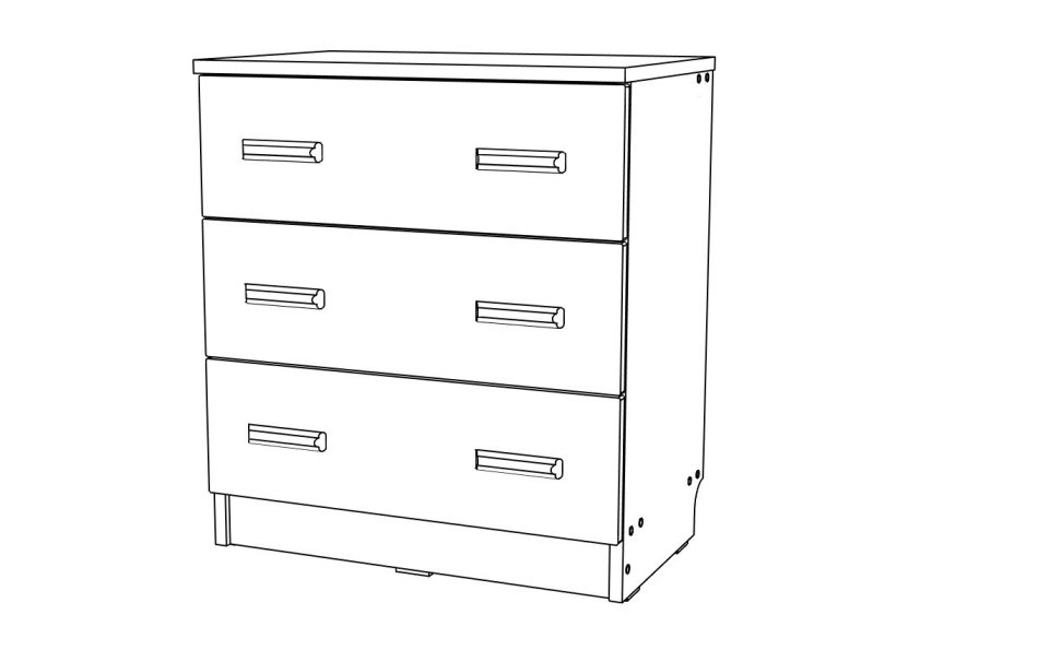 Вуди № 2 Комод 610 Вуди № 2 Комод 610