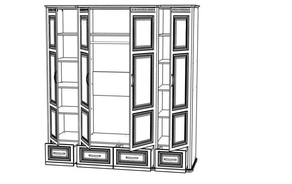 МАРСЕЛЬ  №04 Шкаф