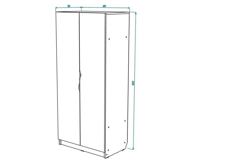 ЮНИОР 18 Шкаф ЮНИОР 18 Шкаф