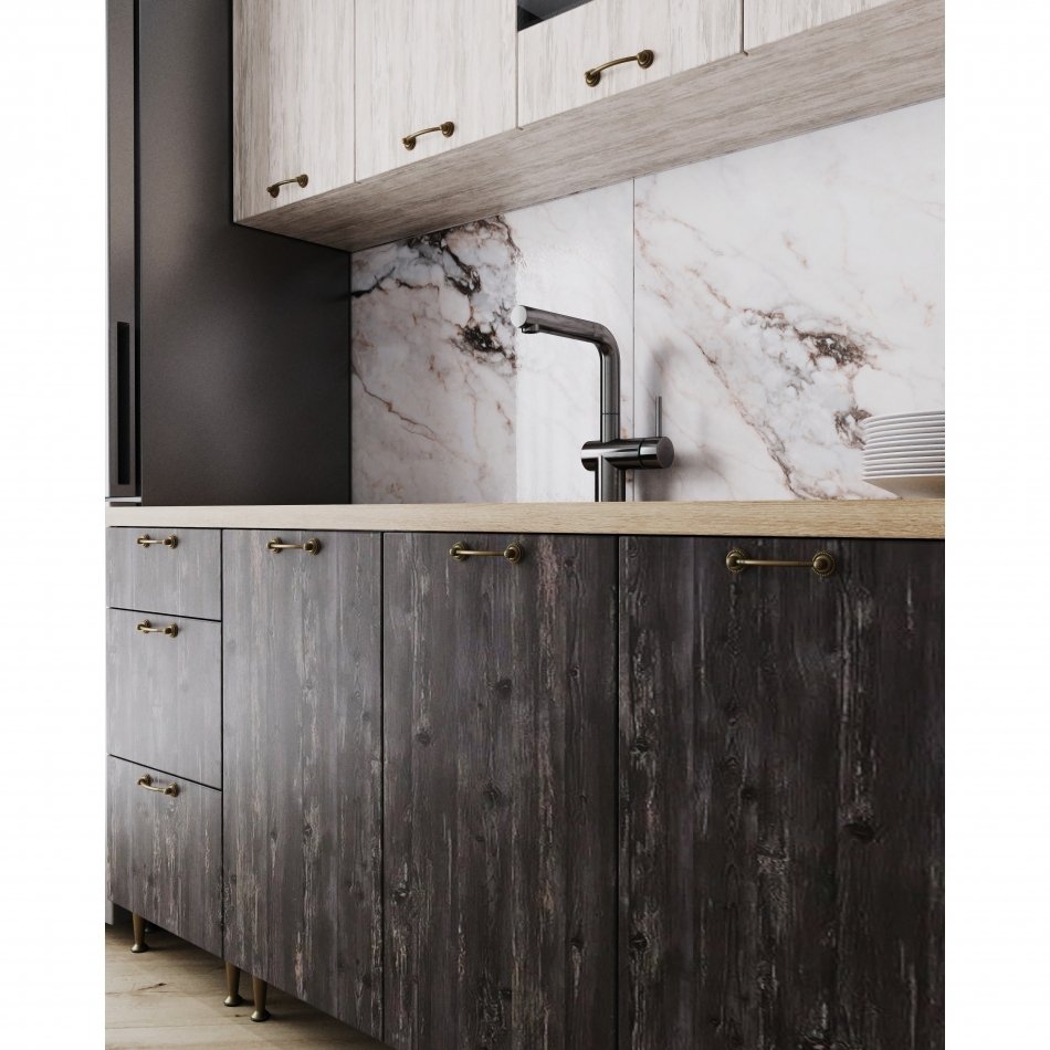 Кухня  Омега - 2 (2,0м) (без столешницы)