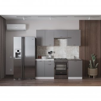 Кухня  Омега - 3 (2,00 / 1,40м)(без столешницы)