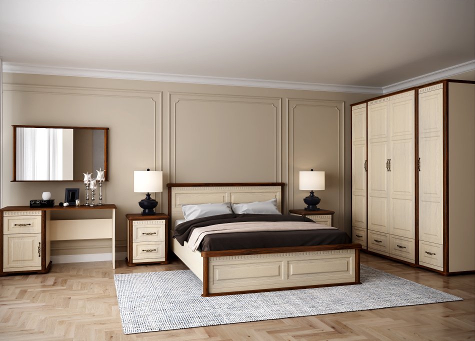 Марсель НАБОР №4 спальня